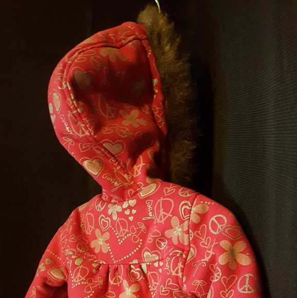 Me Jane Baby | faux fur lined coat - Picture 3 of 6